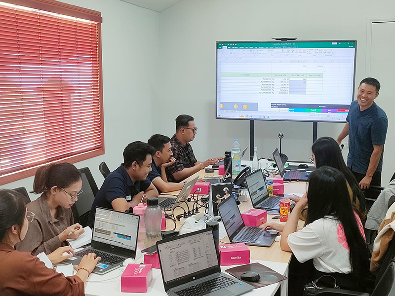 In House Training Excel, PT Mitra Prodin